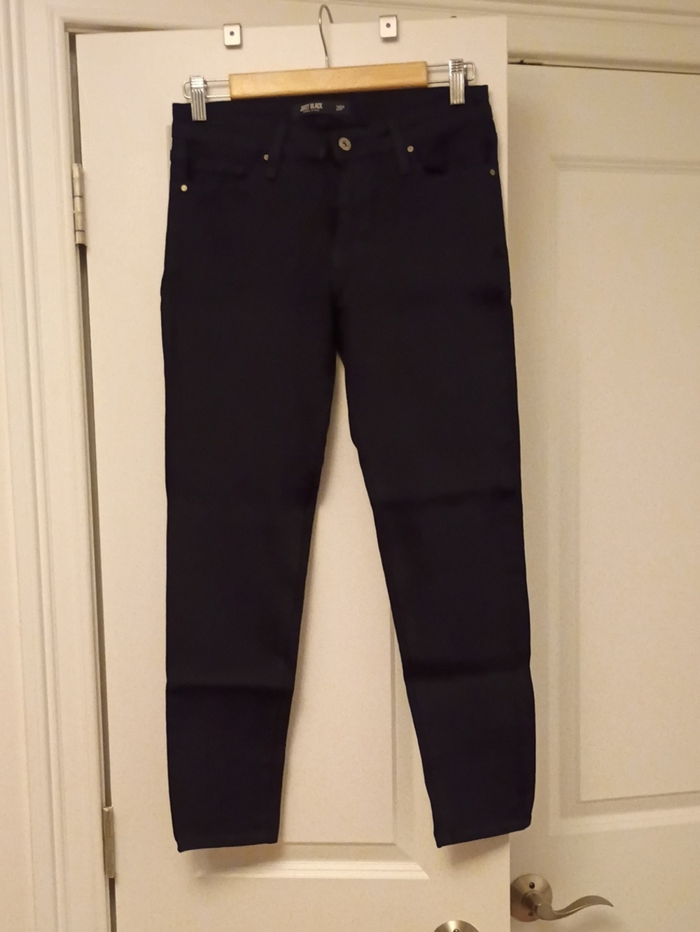 Just Black Petite Black "The Ultimate Skinny" Jeans - Size 28P